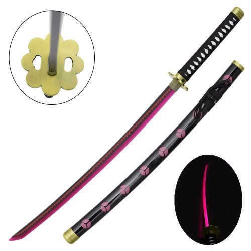 RORONOA ZORO'S SHUSHUI KATANA (LED KATANA), Illuminate your collection with legendary style